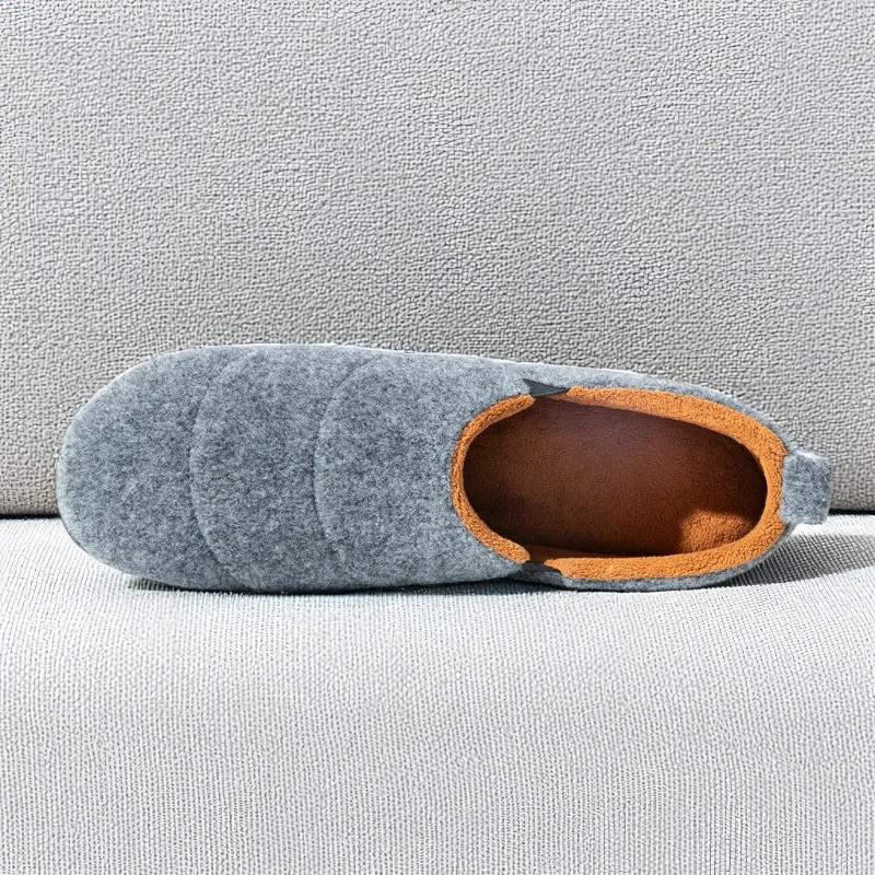 Herren Bequeme Gemütliche Hausschuhe – Weiche Memory-Foam Indoor-Hausschuhe